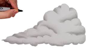 Dessin de nuage a colorier. Comment Dessiner Un Nuage Realiste Au Crayon Noir Et Blanc Youtube