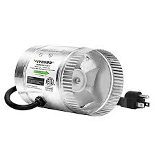 Attic exhaust fans alone do not work well to sufficiently cool down your attic. Buy Vivosun 4 Inch Inline Duct Fan 100 Cfm Hvac Exhaust Intake Fan Low Noise Extra Long 5 5 Grounded Power Cord Online In Turkey B01c82syz0