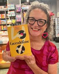 geraldine makes her Naarm debut with @angela_savage_author at  @readingsbooks Carlton ❤️⭐️🔥 ID for the beautiful people who use screen  readers The photo is of a woman, Angela Savage. She has her hair