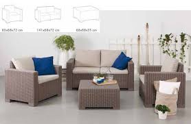 Shop for keter patio furniture in patio & garden. Keter Allibert California Outdoor Furniture Set Garden Jardinitis