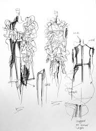 Ideal geeignet für bleistift, kohle, kreide und tinte. Tumblr Fashion Design Drawings Fashion Sketchbook Illustration Fashion Design