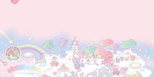 little twin stars wallpaper 2015 十月桌布台灣官方夢幻星雲版 stargazer star wallpaper little twin stars wallpaper