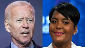 Keisha lance bottoms looks like she's auditioning for white people, like she wants to be consider for a higher position…this kind of talk is how you get your. After Harris Attack Biden Scores Endorsement From Atlanta S Black Female Mayor Marketwatch