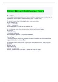 Bundle :: Illinois Basset Exams - Stuvia US