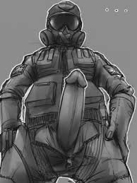 Rule 34 Dev - 1boy clothed_male gas_mask gay helmet inviting_to_sex  male_only mask masked masked_male military military_uniform  mute_(rainbow_six) penis penis_out_of_pants precum rainbow_six  rainbow_six_siege sketch solo_male yaoi|8327094128