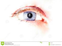 Lust of the eye stock image. Image of concept, symbol, currency ...