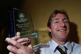 Bowral's Andrew Strode named Illawarra Rugby Union's player of the year