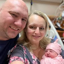 UM BWMC is thrilled to introduce its first-born baby in 2024: Adley  Michelle Jobst! Adley was born at 1:59 a.m., weighing 7 pounds and 20  inches long. She joins her proud parents,