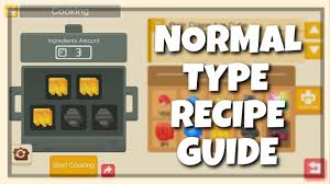 How To Get All Normal Type Pokemon In Pokemon Quest Plain Crepe A La Cube Recipe Youtube