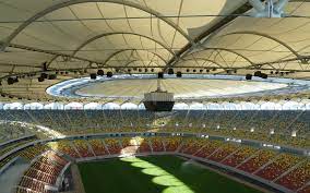 Der fußballverband teilte mit, dass in der arena națională in etwa 12.000 der 55.000 plätze für fans und besucher zur verfügung stehen. National Stadium Bucharest Schlaich Bergermann Partner