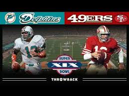 Quarterback Legends Collide 49ers Vs Dolphins Super Bowl 19 Youtube In 2020 Super Bowl Dolphins 49ers