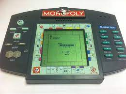 Monopoly Electronic Handheld Game 1997 Hasbro Hand Held Travel Game Tested Works Games Electronics Games Travel Games