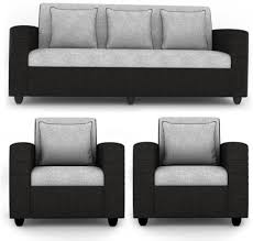 Sofá arm table de wilbur davis studios entretenga y relájese con su bebida favorita y reserve a mano. 33 Off On Westido Ikeaa Fabric 3 1 1 Black Grey Sofa Set Delivery Condition Diy Do It Yourself On Flipkart Paisawapas Com