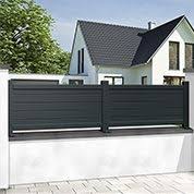 Portail Coulissant Alu Plein Droit Orleans Portail Cloture Aluminium Portail Coulissant