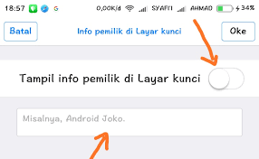 Namun cara tersebut tidak berlaku di telegram. Cara Menampilkan Info Pemilik D Layar Kunci Hp Xiaomi Cara Mantap