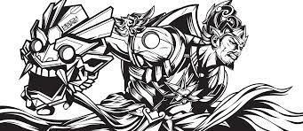 Gatot Kaca Mobile Legend Vector Version On Behance