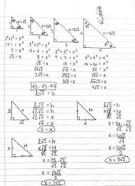 Homework help and answers :: Right Triangles Test Answer Key