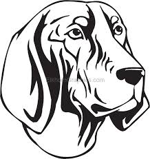 Hound dog is a medium size dog is very famous due to its loyalty. Bluetick Coonhound Dog Sticker Dog Stickers And Decals Elkhorn Graphics Llc