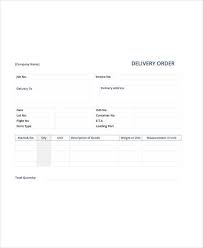 Maybe you would like to learn more about one of these? 21 Delivery Order Templates Word Google Docs Free Premium Templates