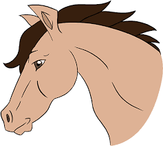 You will sketch the head shape and face structure of the horse, and will definitely draw more ears. Download Hd Vector Black And White Head Drawing Easy At Getdrawings Simple Cartoon Horse Face Transparent Png Image Nicepng Com
