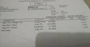 Contoh resit bayaran sewa kereta. Resit Kosong Shefalitayal