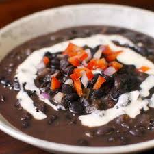 Black Bean Soup From Dried Beans With Ham 4 4 5 Recipe Cuban Black Bean Soup Recipe Black Bean Soup Food Recipes