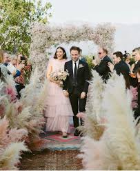 Our sweet the couple got engaged in september 2017 and then got married a year later at an intimate backyard wedding at mandy's home with about 50 friends and. Mandy Moore S Wedding Dress Was Pink Perfection