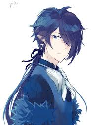 Pin By Ovadrex On Elsword Ciel All Cute Anime Character Anime Guy Blue Hair Male Cartoon Characters