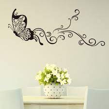 Beautiful diy mural theme butterfly decor ~design a fantastic butterfly room almost instantly! Aliexpress Com Buy Butterfly Wall Stickers Creativity Personality Wall Decoration Stickers Livi Butterfly Wall Painting Wall Decor Stickers Diy Wall Painting