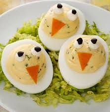 Oeufs Mimosas Au Fromage Kiri Les Poussins Recette Recette Oeuf Mimosa Oeufs Mimosa Recette