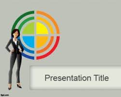 Your presentations just got a whole lot smaller. Business Lady Powerpoint Template Powerpoint Templates Free Download