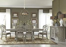 Grand Estates Gray Taupe Trestle Dining Room Set From Liberty Coleman Furniture French Country Dining Room Liberty Furniture Dining Room Sets