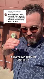 Replying to @Aaron Joseph critical thinking folks! Not all play wear is  equal! #vintageguitar #guitarpolice