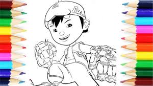 Boboiboy galaxy war author:asep wardana genre:tragedy, and humor. Coloring For Kids Boboiboy The Movie 2 I Galaxy Gempa Youtube
