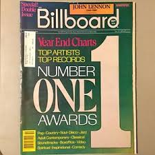 Details About 1980 Billboard Magazine Big Year End Issue John Lennon Queen Michael Jackson