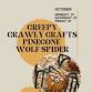 Creepy Crawly Crafts – Pinecone Wolf Spider at event image