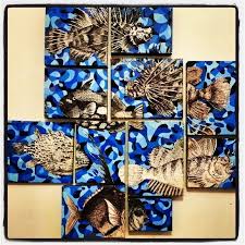 My Year 12 Hsc Major Work Year12art Fish Padgram Art Major Art Instagram Posts