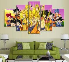 Want to add new decor to your home that says you love the anime series, dragon ball? Dragon Ball Z Wall Art Novocom Top