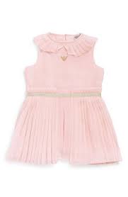 Armani Junior Georgette Dress Baby Girls Nordstrom Baby Girl Pink Dress Baby Girl Outfits Summer Girls Spring Fashion