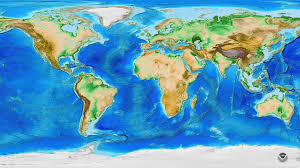 Global Patterns Of Mountain Ranges Pbs Learningmedia Map Wall Mural Wall Art Canvas Prints Map Murals
