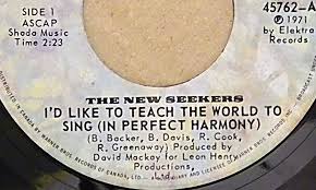 Maybe you would like to learn more about one of these? Coca Cola Bill Backer And I D Like To Teach The World To Sing Marlin Taylor
