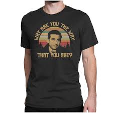 #the office #ugh #michael scott #leave me alone #you're the worst. Why Are You The Way That You Are Vintage Retro T Shirt Michael Scott Fashion Hoodies Sweatshirts Men