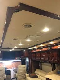 Broken windows, sunken ceilings (piss yellow vinyl). Ms Rv Solutions Recessed Ceiling Panels Loose Due To Facebook