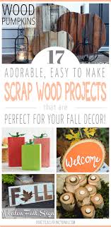 Maybe you would like to learn more about one of these? 17 Simple Fall Wood Crafts Practically Functional