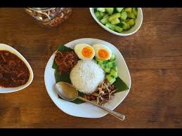 Nasi lemak is a favourite malay customary dish as well as a national dish of malaysia. Nasi Lemak With Sambal Ikan Bilis Youtube