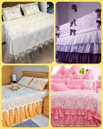 مفارش سرير كروشي مفارش تركية دراوات les draps draps drap