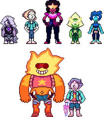 Hi I Make Pixelart Crystal Gems Steven Universe Steven Universe Fanart Steven Universe Memes