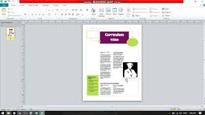 Cara buat resume guna microsoft publisher. Cara Membuat Cv Menggunakan Microsoft Publisher Officetutes Com