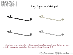 Wall rack to hang clothes. Ravasheen S Hang Around Wall Mounted Rack