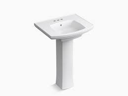 kelston pedestal bathroom sink k